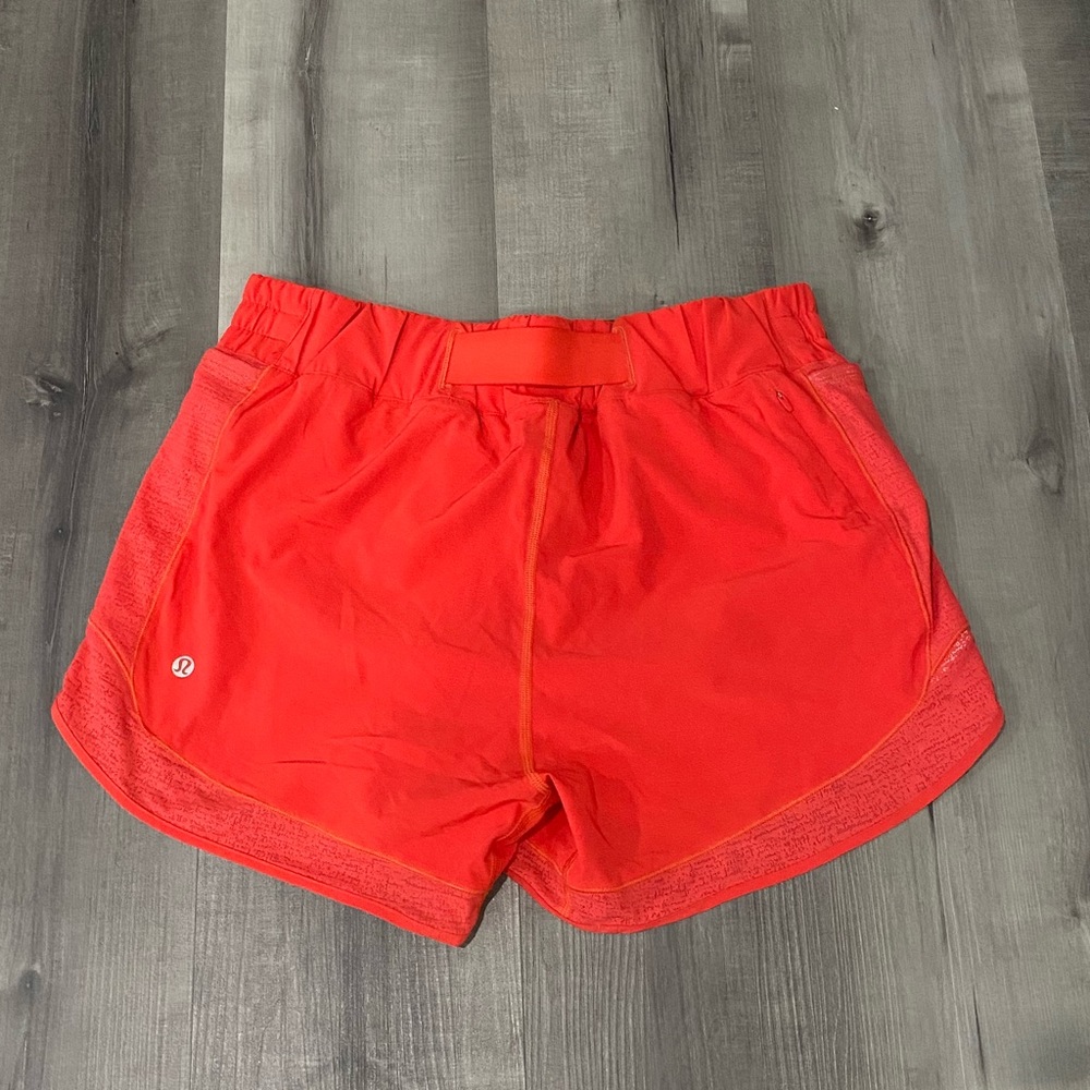 Lululemon Women's Red Athletic Shorts